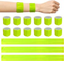 16pcs Reflektorbänder Schnapparmbänder Reflektorband