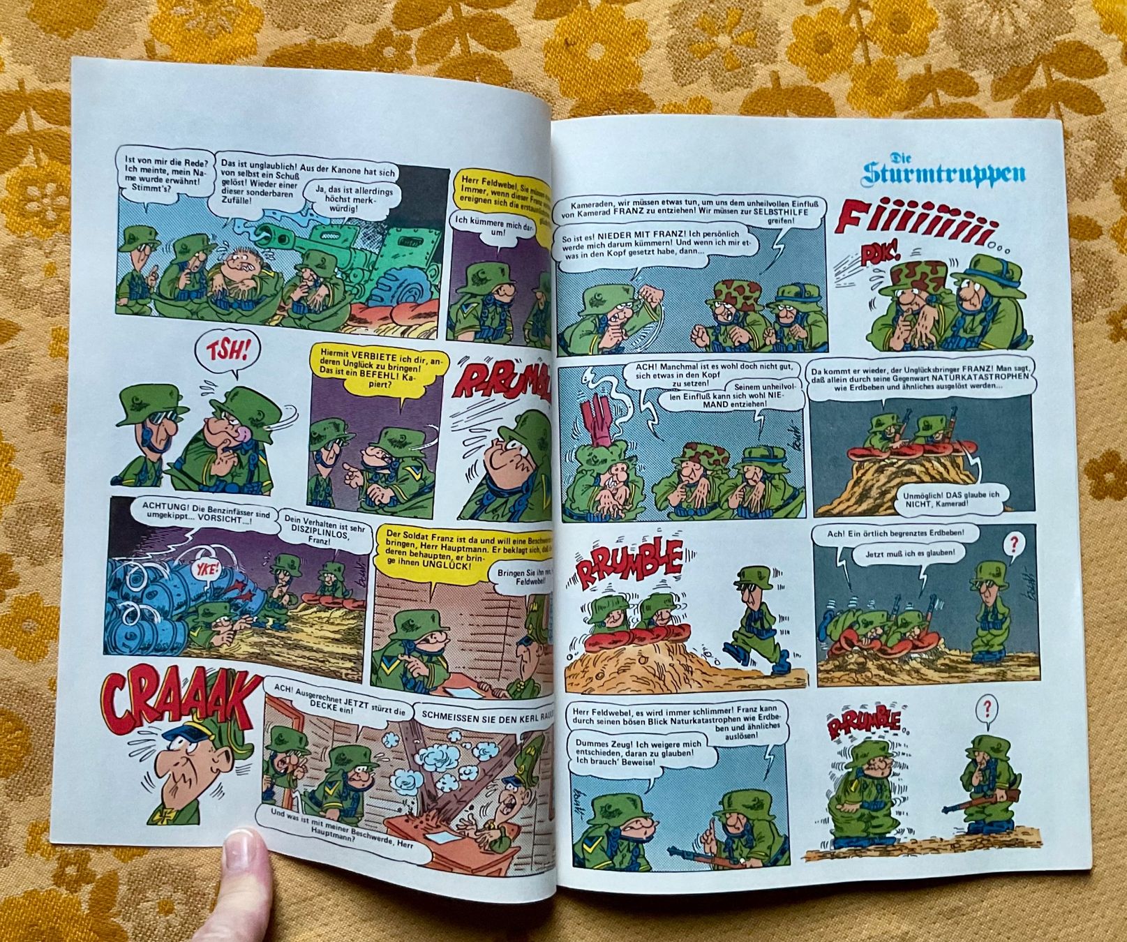 Fumetti: Die Sturmtruppen Satrirical-Album Nr 75 – Usato da Endingen venduto da nathan05 4