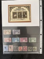 Lot de timbres Luxembourg et Liechtenstein en album