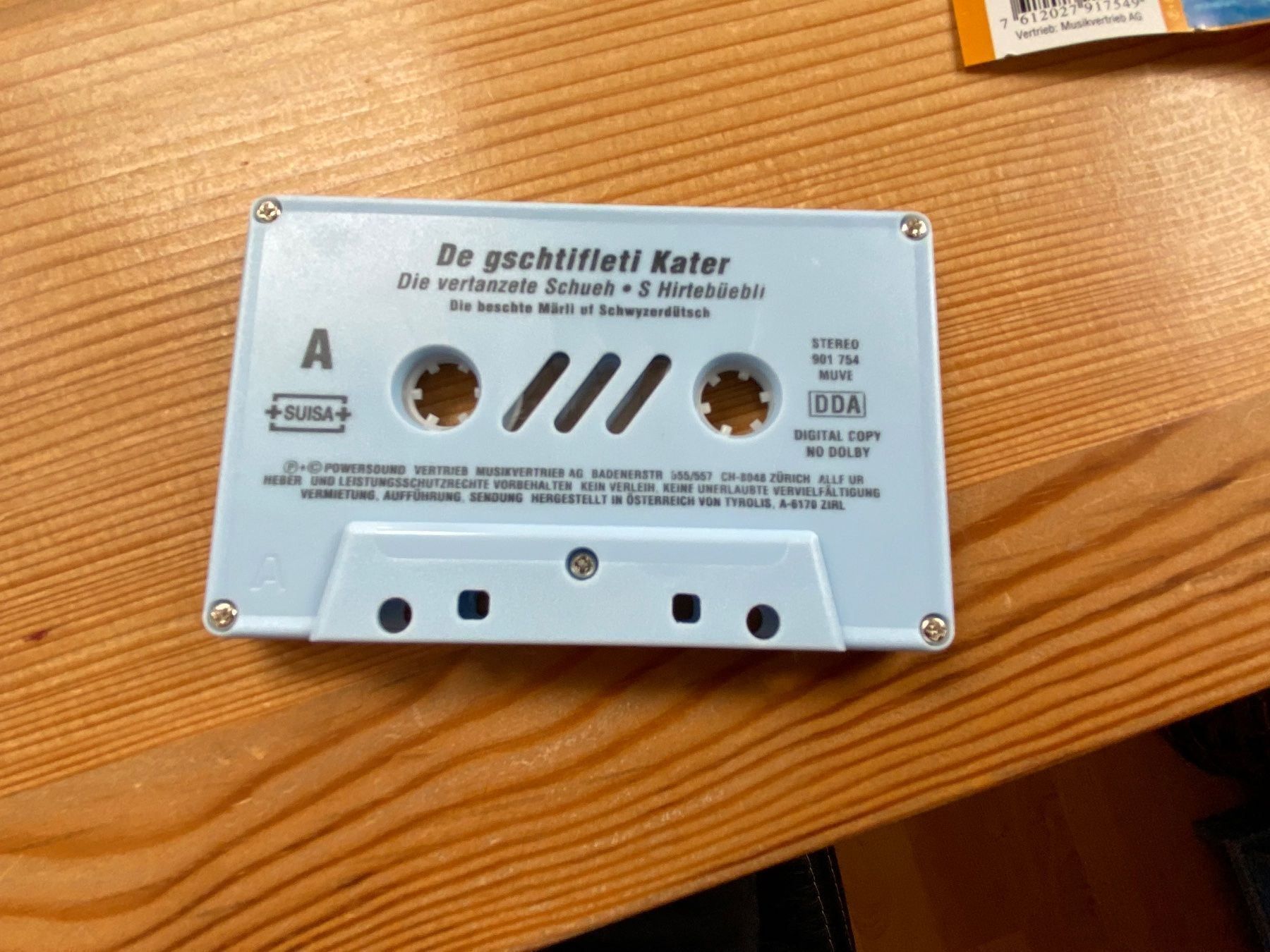 Kompaktkassetten: Kassette - De gschtifleti Kater – Gebraucht aus St.Gallen von kingsamas 4