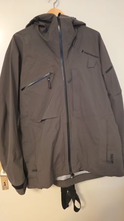 Peak Performance Skijacke Khaki (Grösse L)