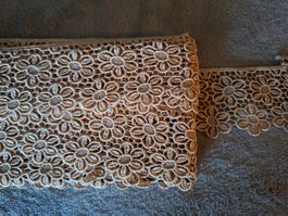Zauberhaftes Spitzenband -Blumenstickerei 4,5Meter lang (17)