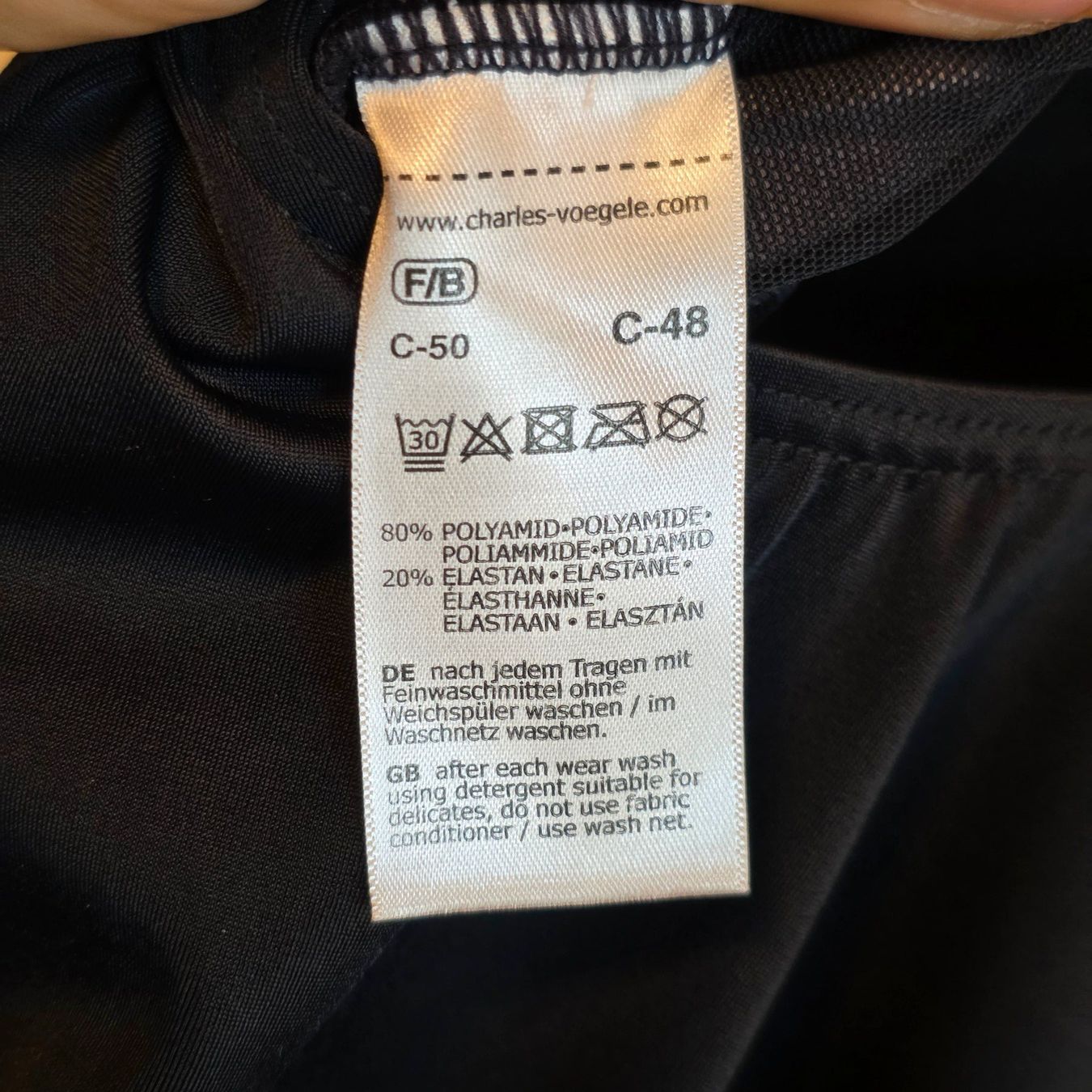 Costumi da bagno & Bikini: Charles Vögele Monokini Badeanzug Gr. 48 C – Usato da Wald ZH venduto da CapLux 6