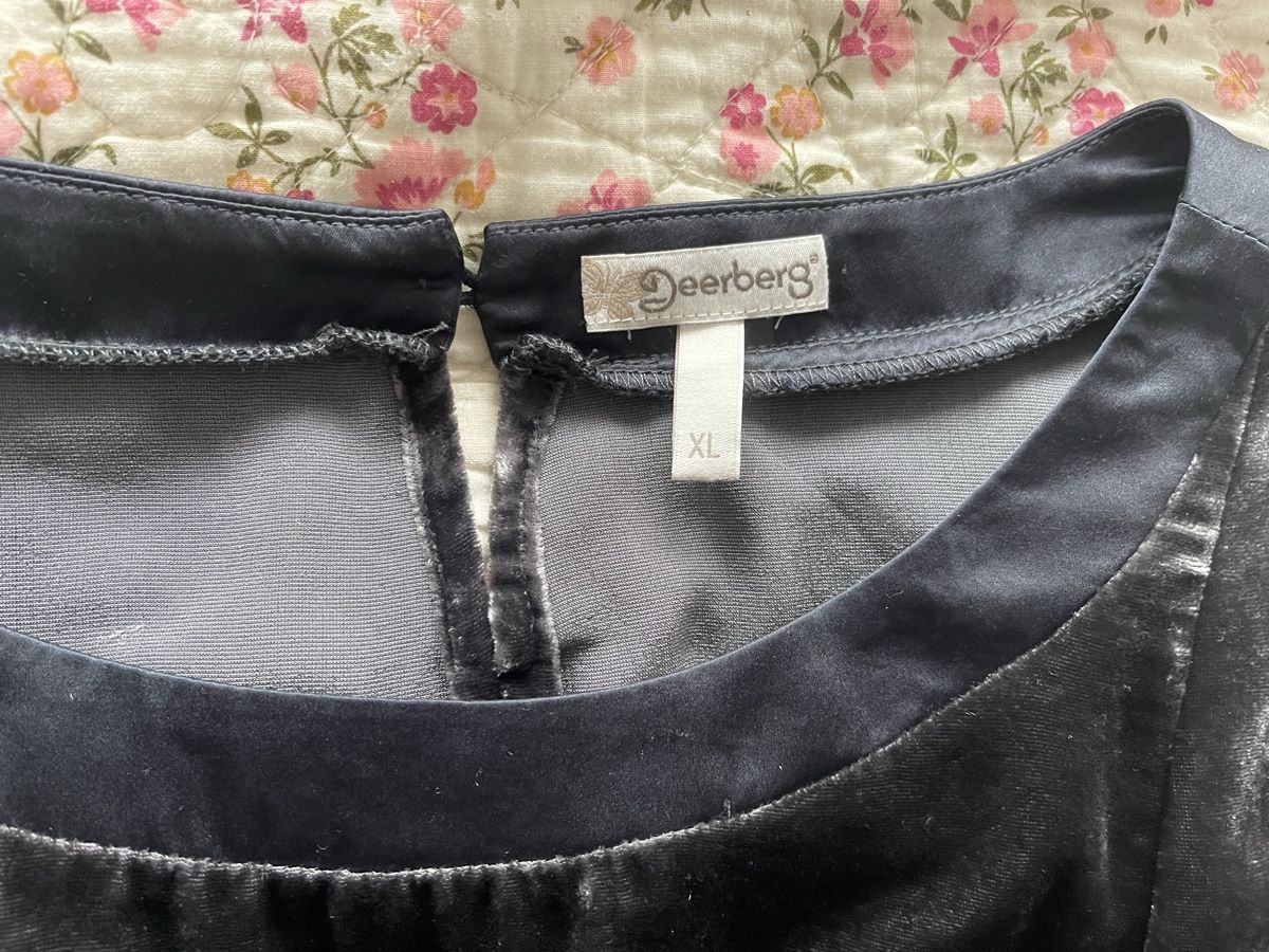 Deerberg Vestiti: Deerberg Samtkleid Gr.XL – Nuovo (secondo la descrizione) da Stallikon venduto da BaumArt 6