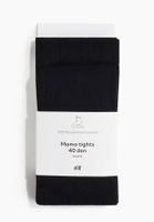 H&M MAMA 🖤 2 collants de grossesse noir 🤰🏻 L