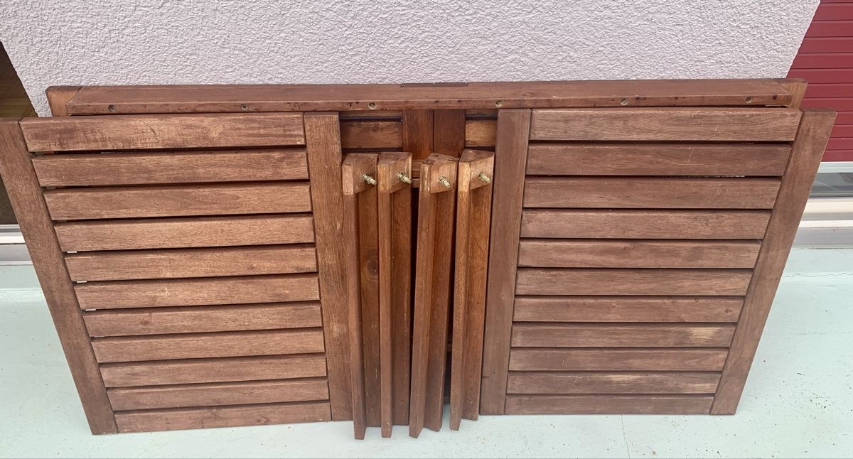 Tavoli: Gartentisch Ikea ÄPPLARÖ .. HOLZ – Usato da Obfelden venduto da montes50 3