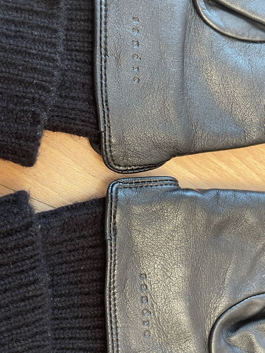 Sandro Handschuhe & Handstulpen: Sandro Paris leather gloves – Gebraucht aus Castagnola von Car2X2N 5