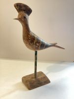 Antike Tier-Skulptur,  Holz,  Wiedenhopf, Bemalung