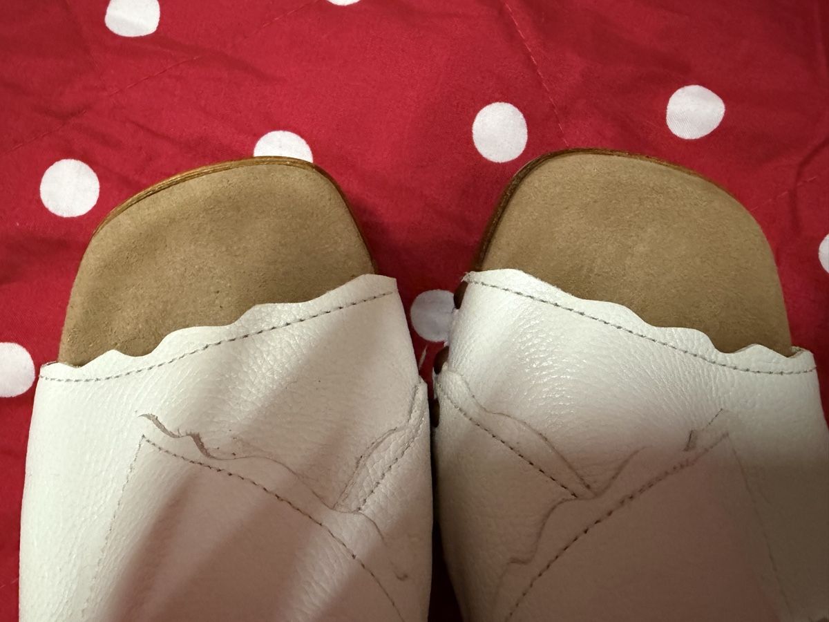 Gabor Scarpe da donna: Gabor Leder-Pantoletten,  hohem Absatz – Usato da Murten venduto da LisaCharlotta 4