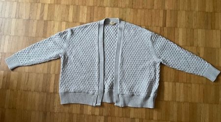 PUR BIG NUR ZÜRICH Strickjacke Baumwolle Gr.M
