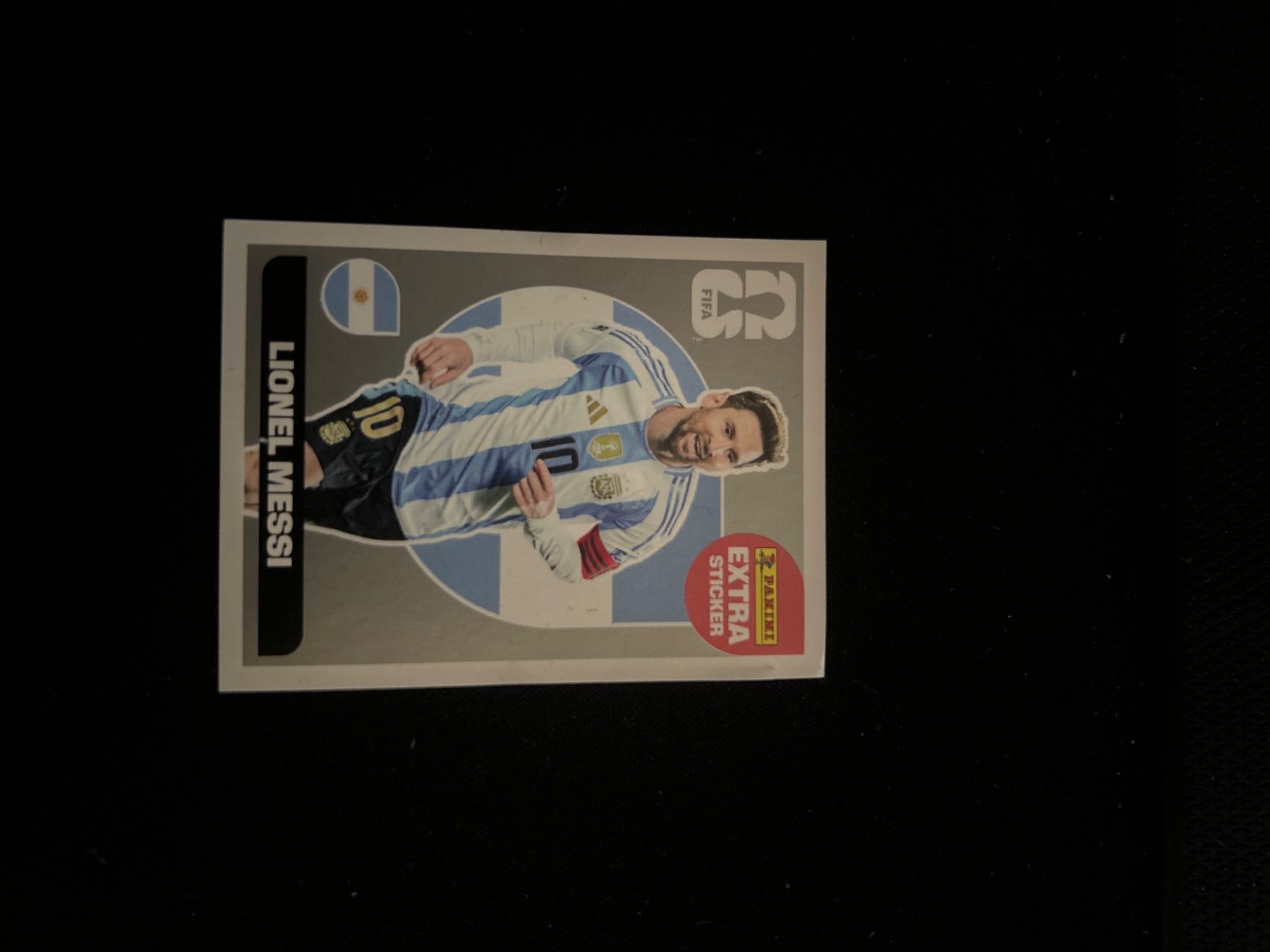 Panini Carte collezionabili: Panini Extra Sticker / Lionel Messi (silber) – Nuovo e nell'imballaggio originale da Amden venduto da and_7l5t