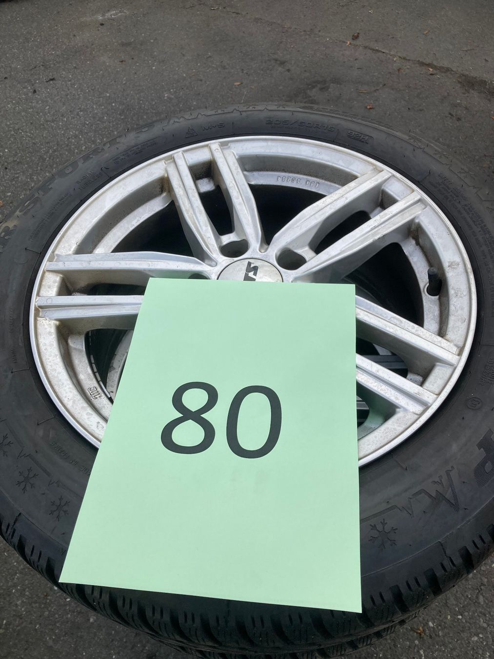 Audi Pneumatici & Ruote complete: Audi A4 Winterräder 205/60R16 – Usato da Cham venduto da WB2223 9