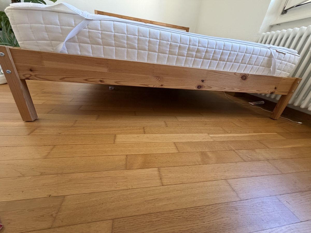 Ikea Matratzen: Bettgestell inklusive Matratze und Topper – Gebraucht aus Dallenwil von kae_m57s 3