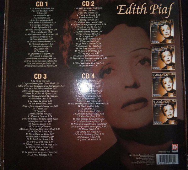CD: Edith Piaf - Coffret 4CD - 100 Chansons Remasterisées – Usato da Aigle venduto da Marcagapit 1