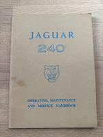 Jaguar 240 Betriebsanleitung Originalzustand