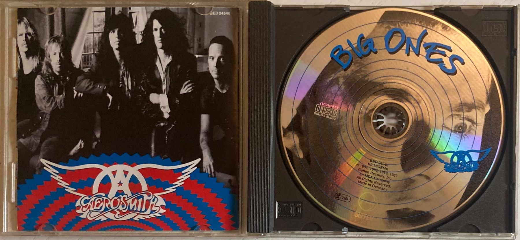 CDs: AEROSMITH - BIG ONES – Gebraucht aus Poliez-Pittet von Newtown-Records 2