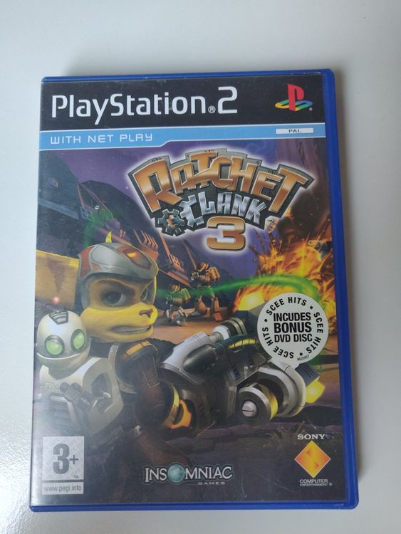 PAS DE JEU ₪ Boite Playstation 2 PS2 - Ratchet & Clank 2 (du pack