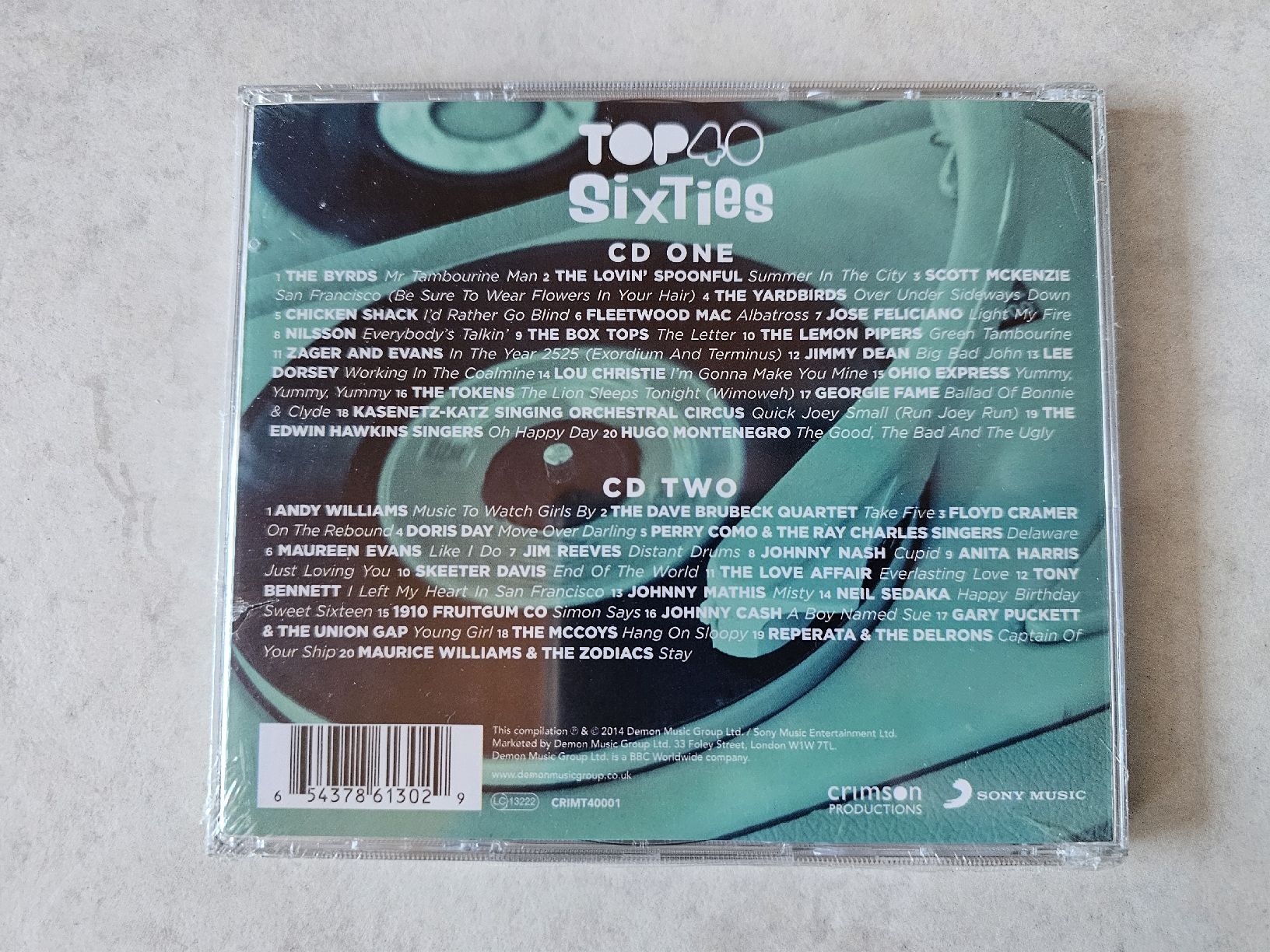 CD: Top 40 Sixties  /  2 CD's Fabrikneu – Nuovo e nell'imballaggio originale da Schneisingen venduto da backstore24 1