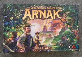 Schachtel mit Inlay zum Brettspiel "Arnak"