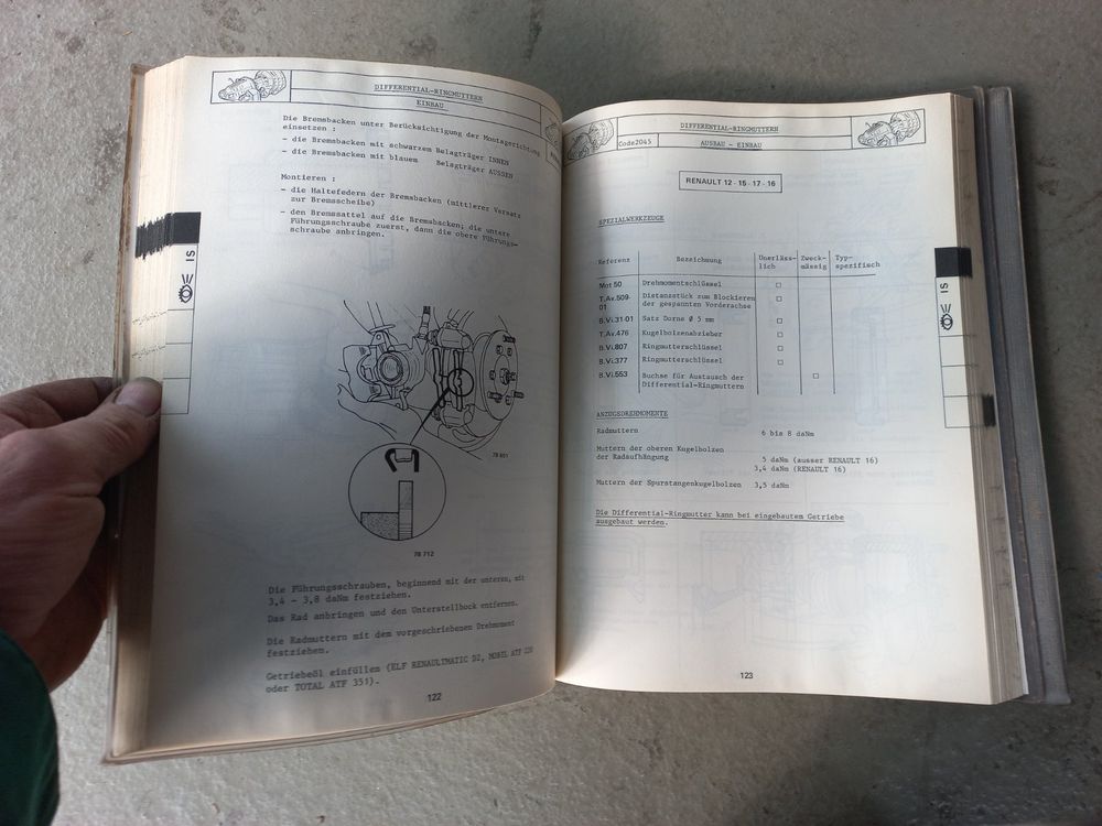 Libri: Oldtimer Renault Reparatur - / Werkstatthandbuch Getriebe – Usato da CH - DULLIKEN venduto da swissclassicparts 3