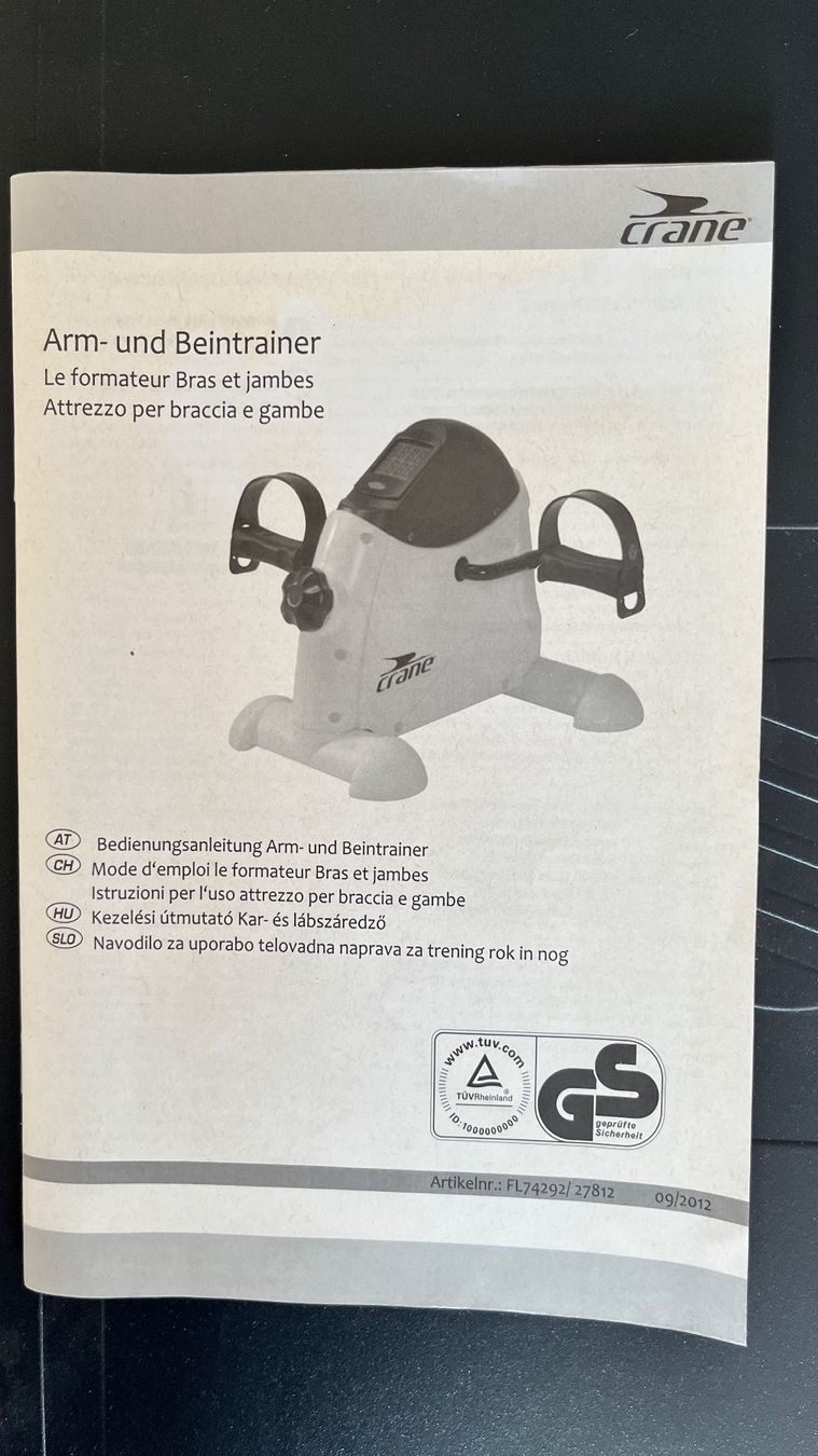 Hometrainer: Arm- und Beintrainer – Gebraucht aus Pfeffingen von Gascard 2