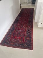Roter Läufer Teppich, Top Zustand, gereinigt, 385x108 cm