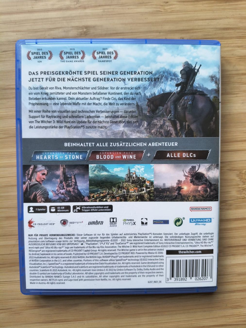Giochi: The Witcher 3: Wild Hunt - Complete Edition (PS 5) – Usato da Riedholz venduto da ste_96cd 1