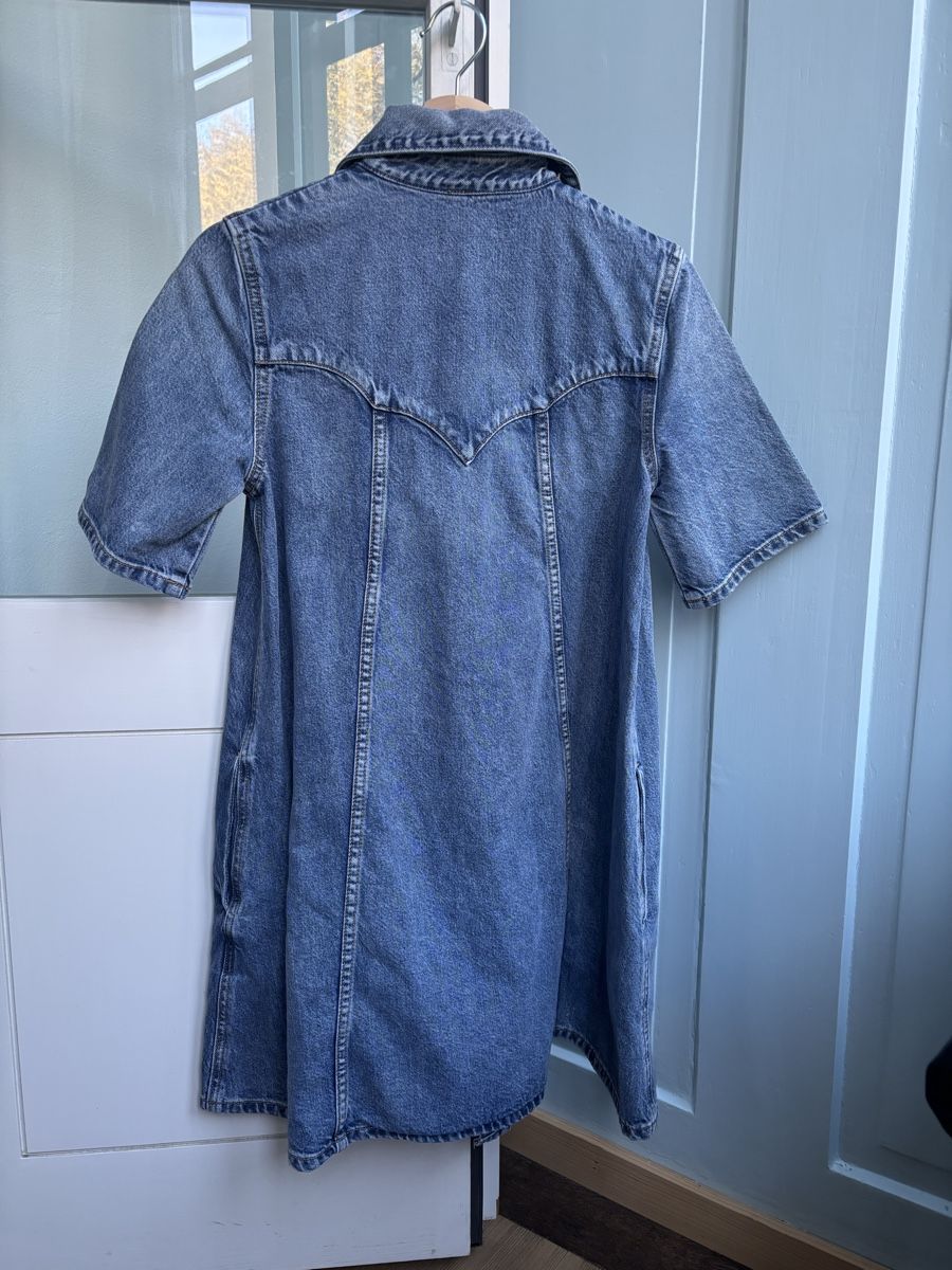 Ganni Kleider: Ganni Jeanskleid Gr. 34 – Neu und originalverpackt aus Bern von emski 2