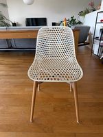 Design chair honeycomb pattern, used