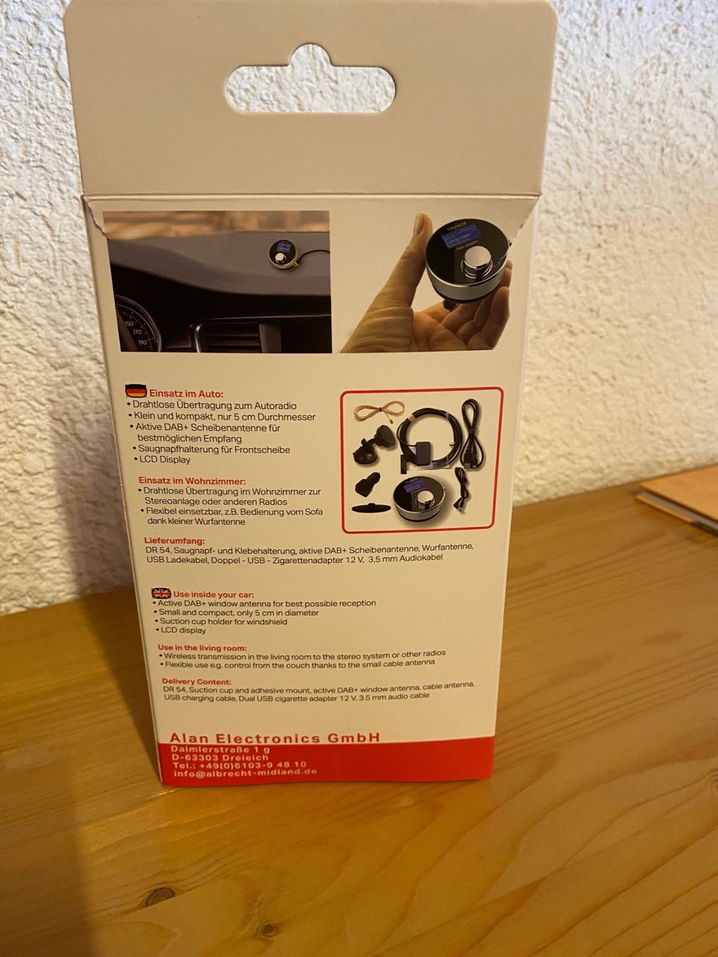 Radio: ALBRECHT DR 54 Mini DAB+ Tunner – Nuovo (secondo la descrizione) da Uster venduto da HeuHeuHeu 3