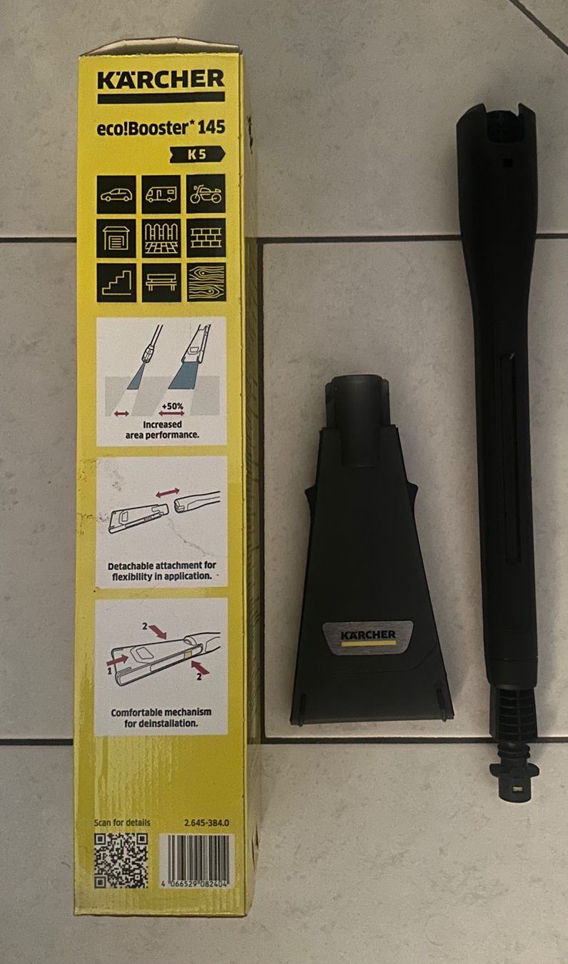 Kärcher Hochdruckreiniger: Eco!Booster 145 Kärcher – Neu (gemäss Beschreibung) aus Ueberstorf von Bacardi1 2