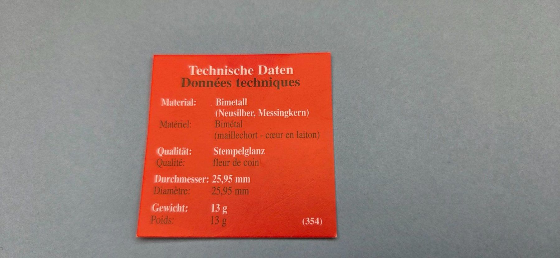 Tutti le monete: EM 2008 Austragungsort Österreich – Nuovo e nell'imballaggio originale da Rütschelen venduto da Urmel16 3