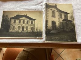 Corcelles le Jorat 2 photos 17 x 11 cm de 1924 rare