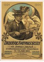 ZÜRICH Kantonal-Schiessen Schützenfest 1904