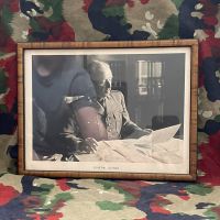 Altes Bild General Guisan im Arbeitszimmer