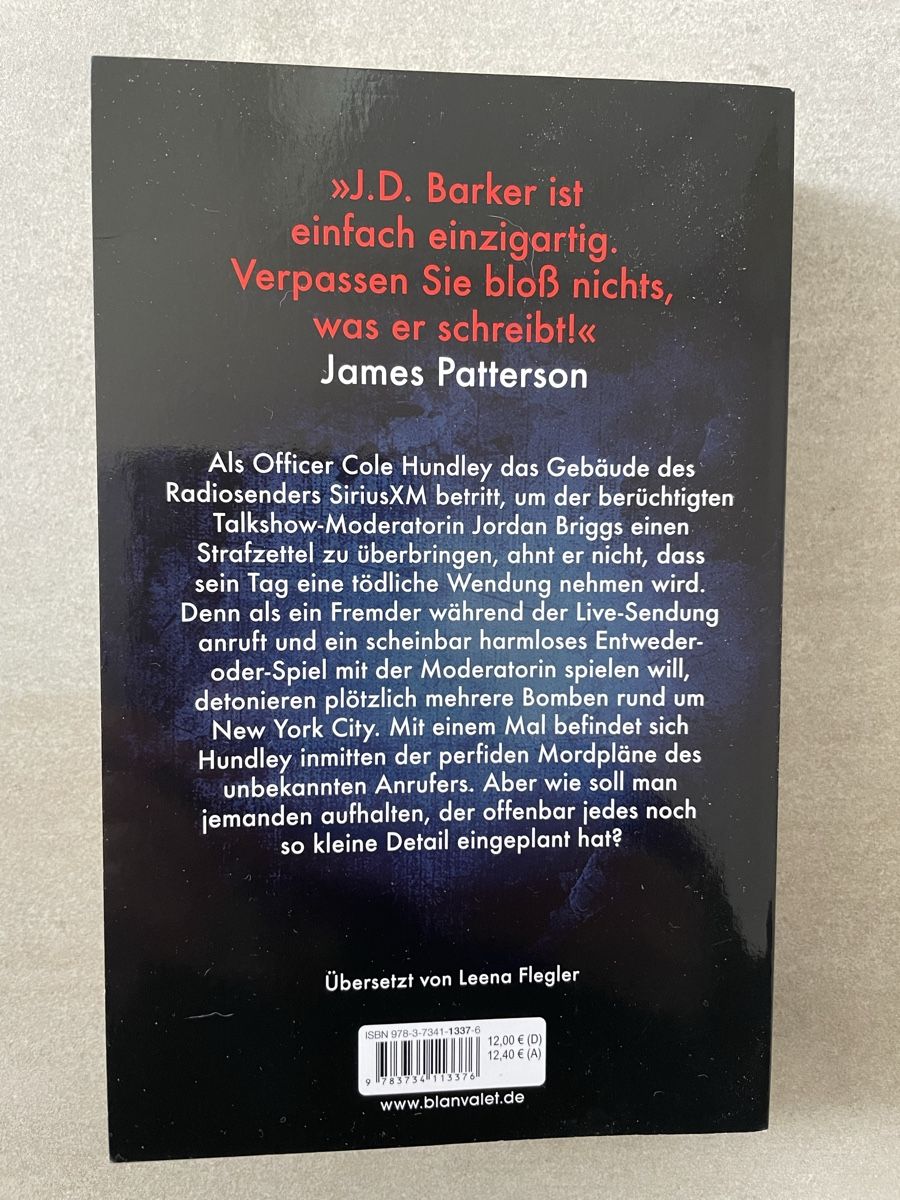 Libri: J.D. Barker Game On Der Einsatz ist dein Leben – Usato da Balterswil venduto da stern4888 1