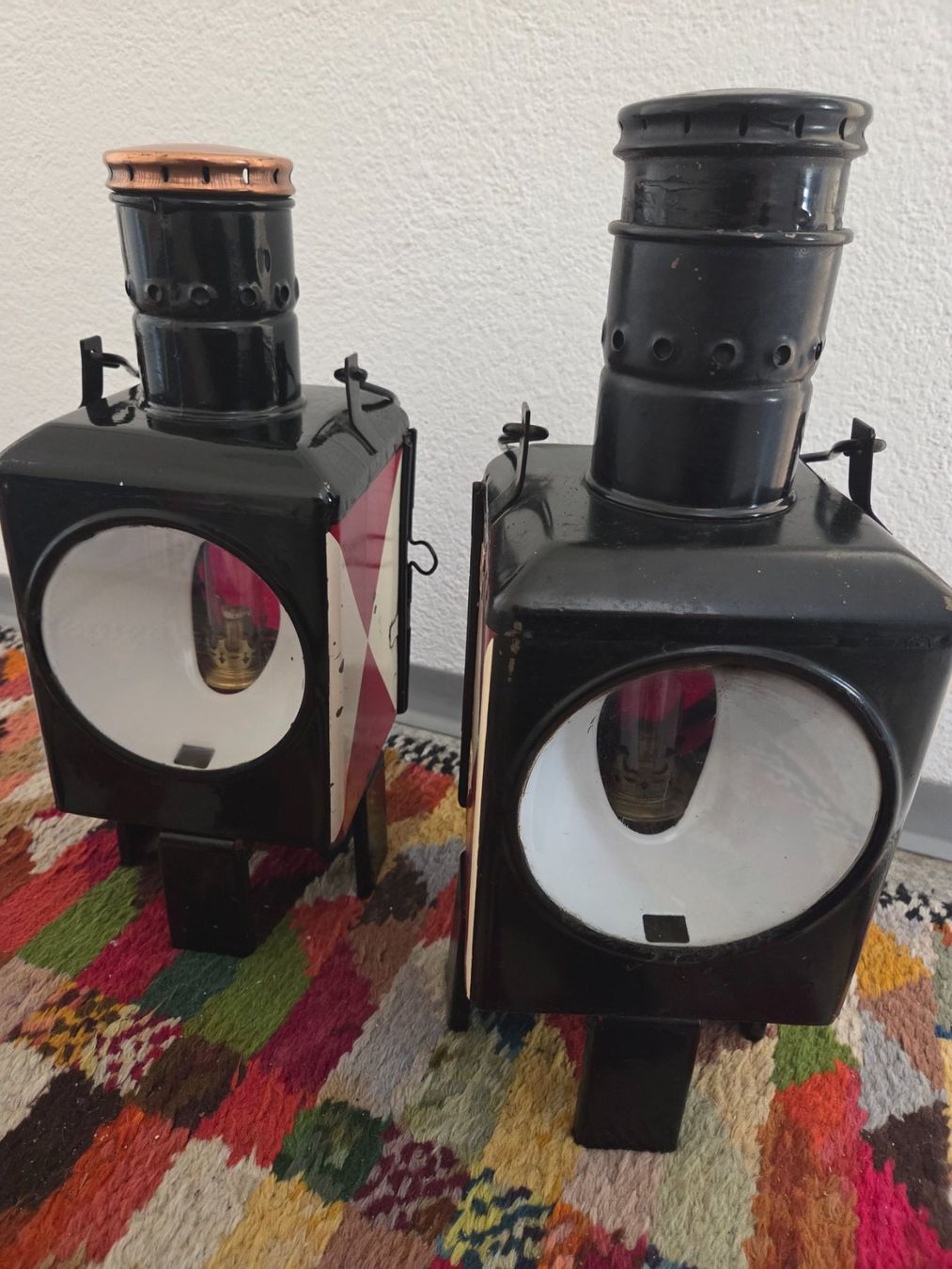 Lampen: 2 Eisenbahnlaternen **Abholung Rorschacherberg** – Gebraucht aus Zürich von Schmani_hu 1