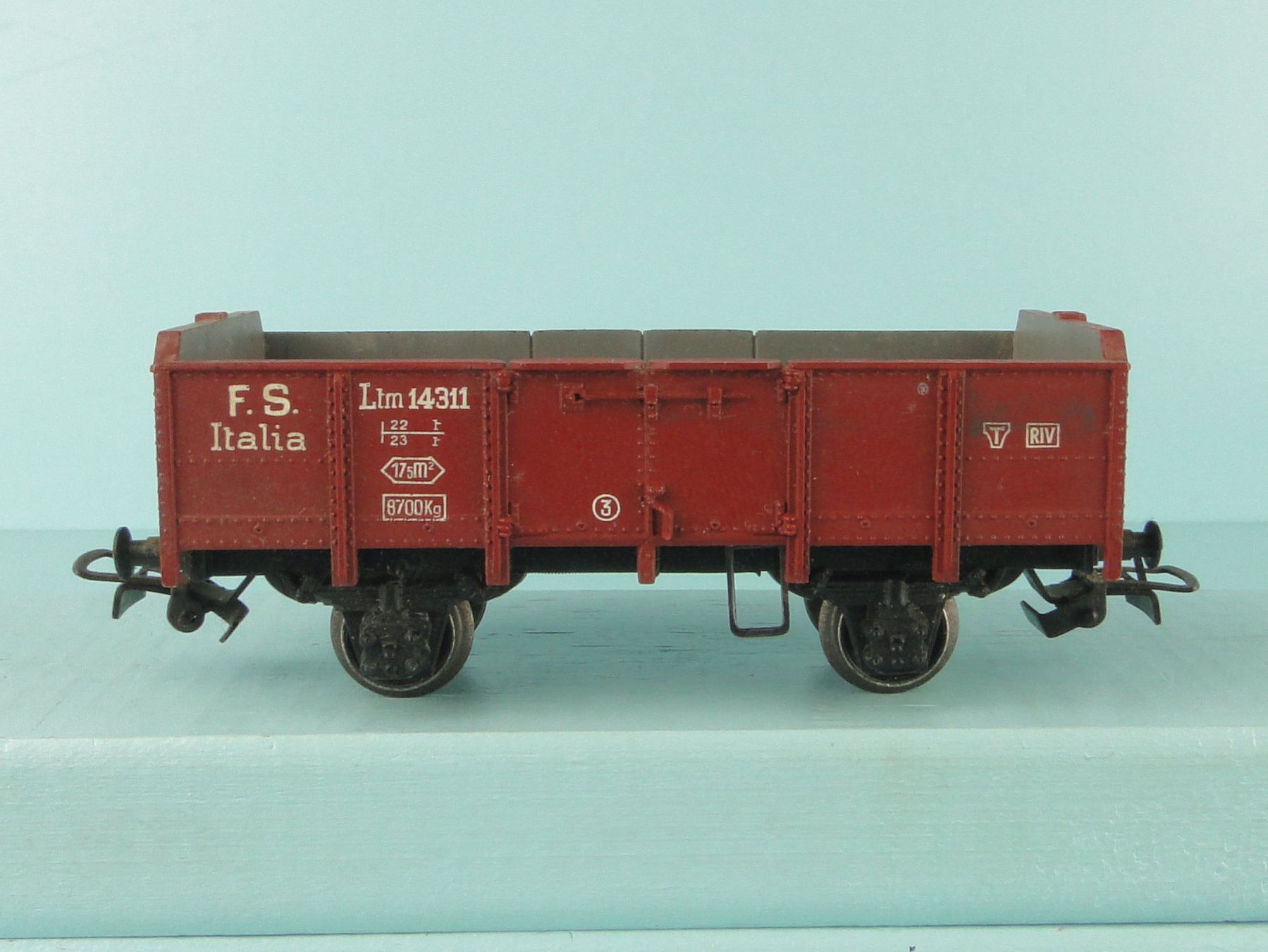 Rivarossi Modellini di ferrovie: Rivarossi H0 FS Güterwagen – Usato da Bülach venduto da cann11 1