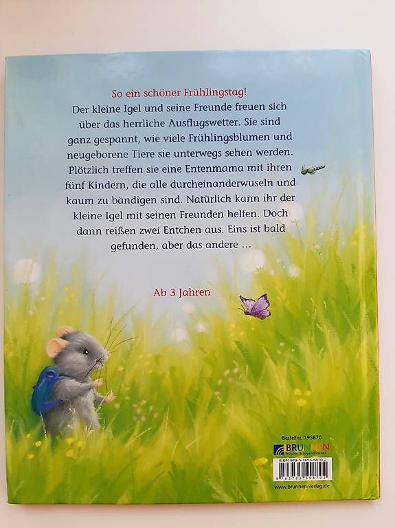 Libri: Kinderbuch "Der kleine Igel und das verlorene Entchen"  – Usato da Basel venduto da Renato_hirzi 4