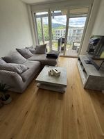 Cord Sofa inkl. Beistelltisch und Fernsehschrank