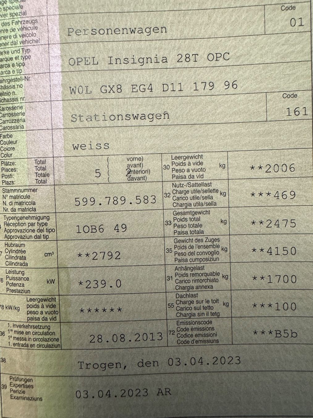 Opel Automobili: Opel Insignia 28T OPC – Usato da St. Gallen venduto da AutoSG 9