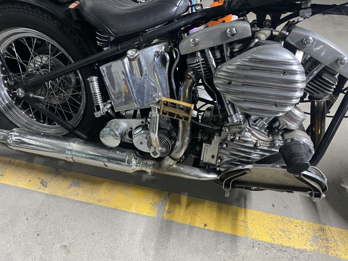 Chopper: Harley Davidson FL  1949 Rarität – Usato da Brütten venduto da Yecil 1