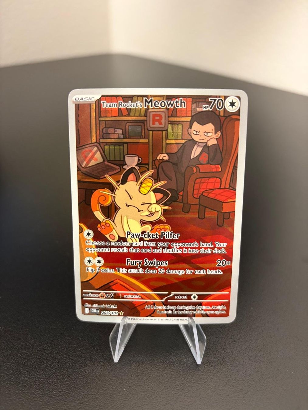 Pokémon Sammelbilder & Trading cards: Team Rocket's Meowth 203 - englisch – Neu (gemäss Beschreibung) aus Bern von GiulianoMas