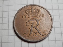 Dänemark  5 Öre, 1968