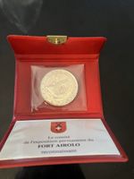 Gedenkmedaille Fort Airollo Aussergewoehnlich gute Verfassun