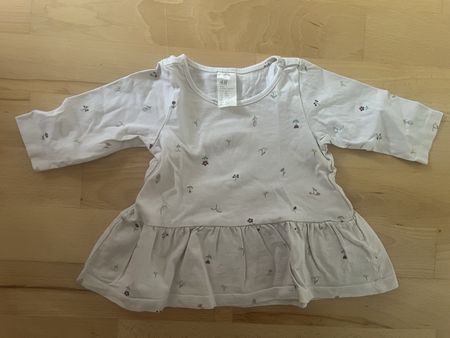 Kleid H&M geblümt beige Grösse 62
