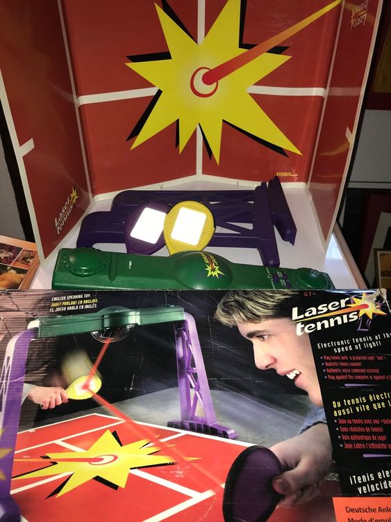 Laser tennis jeu de société vintage Complet/fonctionnel Kaufen auf Ricardo