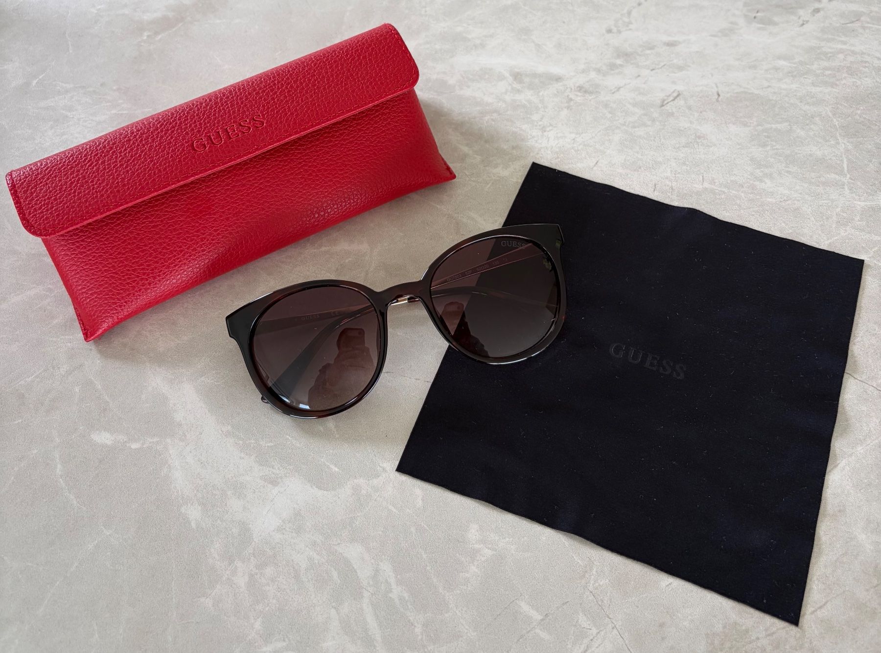 Guess Occhiali & Lenti: GUESS Sonnenbrille mit Etui/Tuch – Nuovo (secondo la descrizione) da Degersheim venduto da Starkigel 6