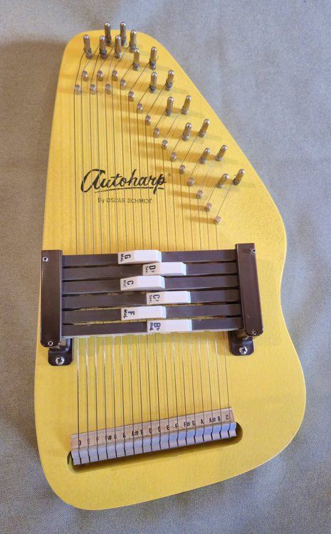 Strumenti musicali: Autoharp klein, OS 6 'Easy Chord' – Usato da Jona venduto da brackets