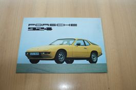 Porsche 924 CH Prospekt 1976